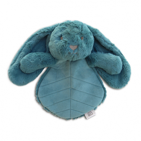 OB Designs Maznáčik plyšový králiček, Duck Egg Blue