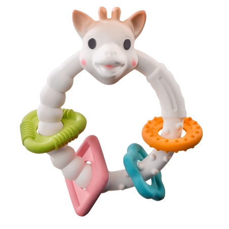 Vulli Dárkový set So’Pure (kousací kroužek, 2 míčky, 2 kostky)
