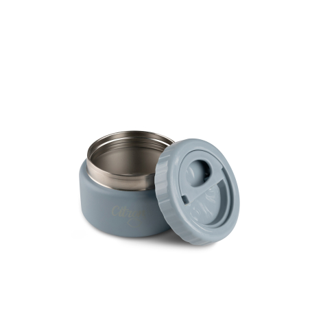 Citron Stainless Steel Food Jar 250 ml - Dusty Blue