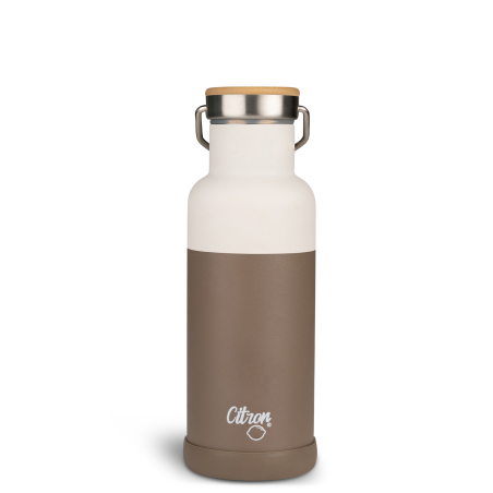 Citron Nerezová lahev na vodu 500 ml - Brown