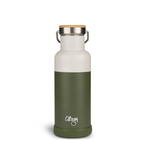 Citron Water Bottle 500 ml (Stainless Steel) - Green