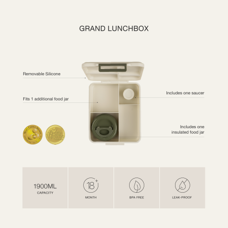 Citron Grand Lunchbox - Lemon