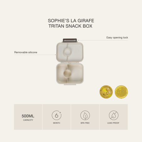Citron Desiatový box Tritan - Sophie La Girafe
