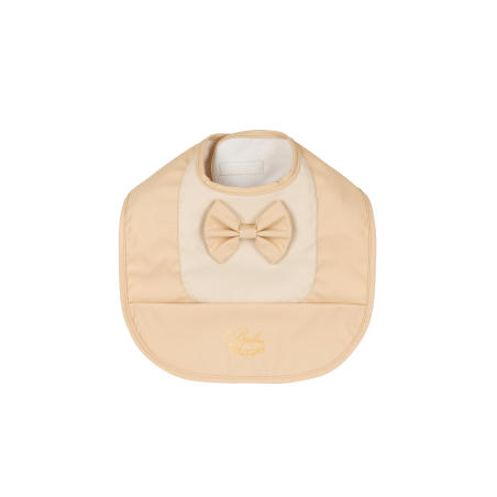Bjällra of Sweden Bib Beige Bow