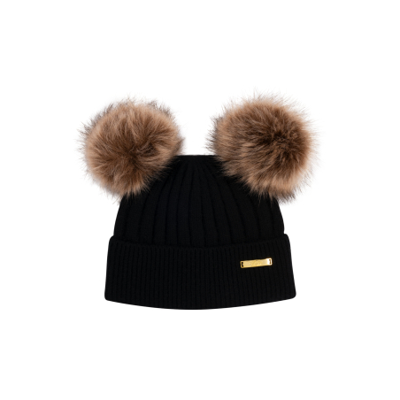 Bjällra of Sweden Winter hat 1-2y Black
