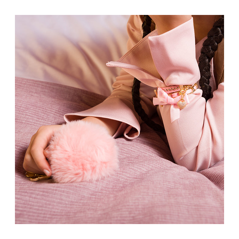 Bjällra of Sweden Náramok Pink Silk Bow