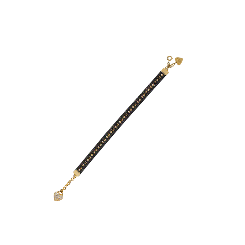 Bjällra of Sweden Bracelet Black Leather