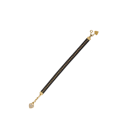 Bjällra of Sweden Bracelet Black Leather