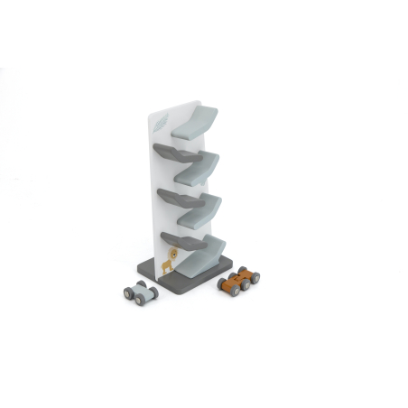 TRYCO Wooden Zigzag Racetrack