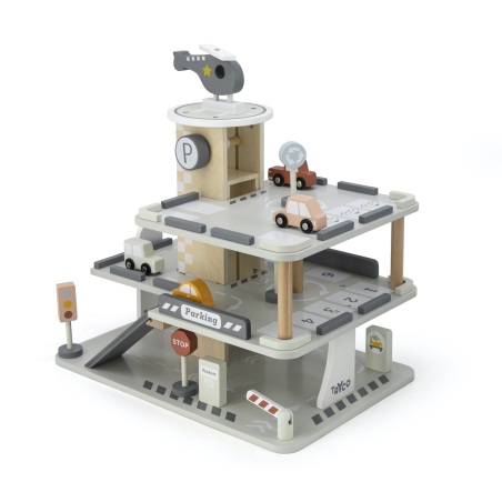 TRYCO Dřevěný parkovací dům