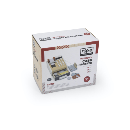 TRYCO Wooden Cash Register
