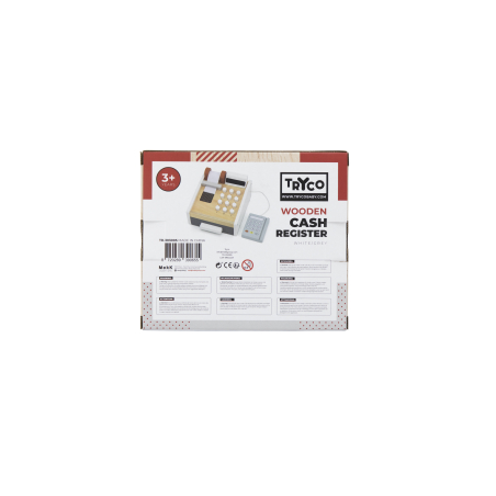 TRYCO Wooden Cash Register