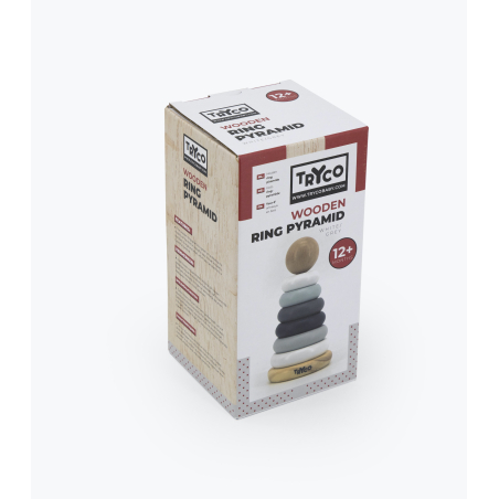TRYCO Wooden Ring Pyramid