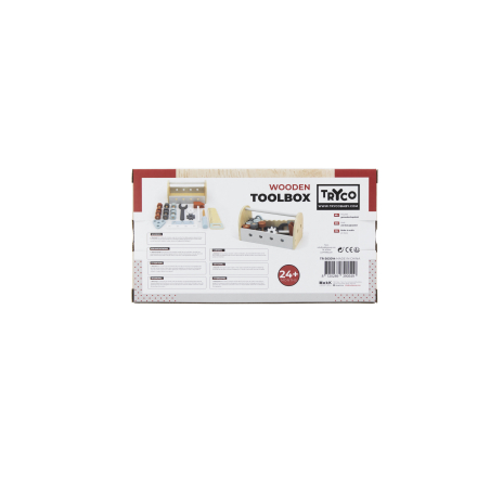 TRYCO Drevený box na náradie
