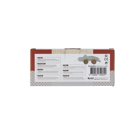 TRYCO Wooden Crocodile Pull-Along Toy