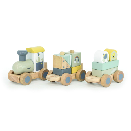 TRYCO Wooden Circus Train