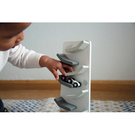 TRYCO Wooden Zigzag Racetrack