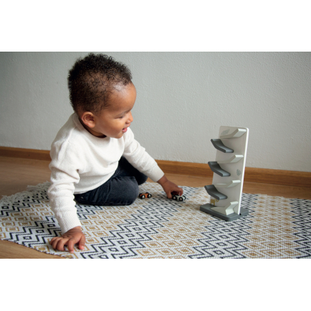 TRYCO Wooden Zigzag Racetrack