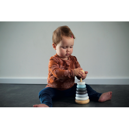 TRYCO Wooden Ring Pyramid