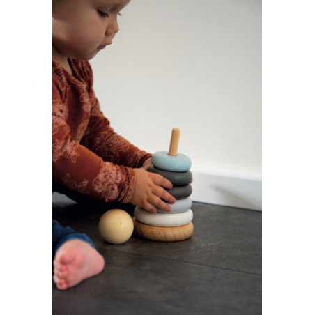 TRYCO Wooden Ring Pyramid