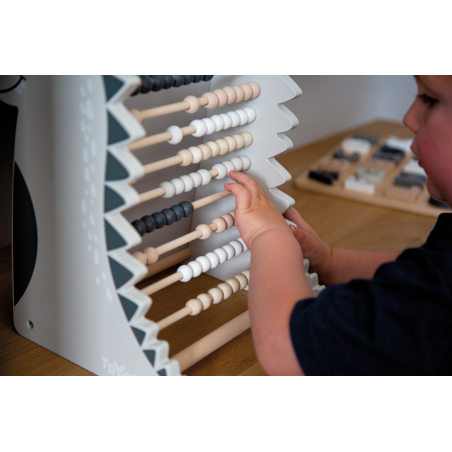 TRYCO Wooden Dino Abacus