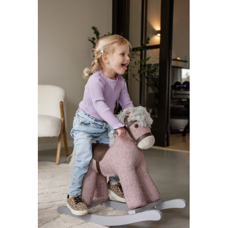 TRYCO Rocking Horse Milo Pink, 18m+