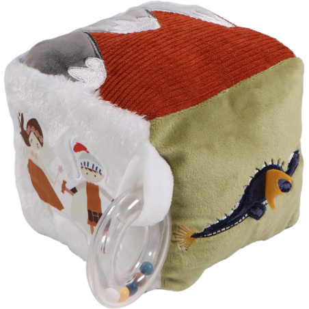 TRYCO Mäkká kocka s aktivitami - Fantasy