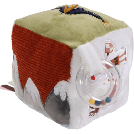 TRYCO Mäkká kocka s aktivitami - Fantasy