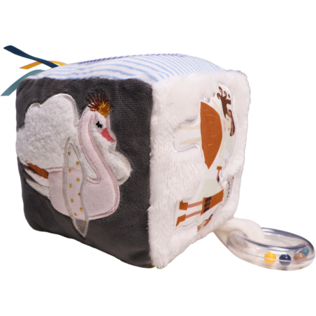 TRYCO Mäkká kocka s aktivitami - Fantasy