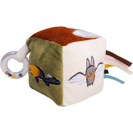 TRYCO Mäkká kocka s aktivitami - Fantasy