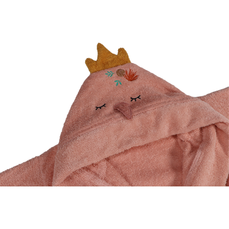 TRYCO Blush & Blossom Bath Robe Swan Ivy