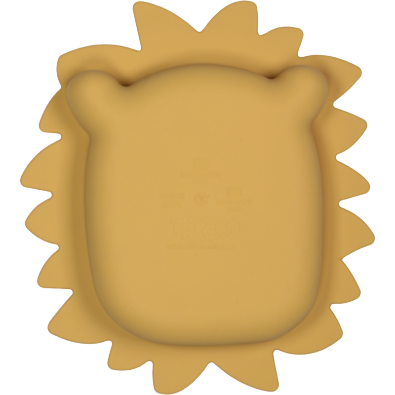 TRYCO Silikónový tanierik Lion, Honey Gold