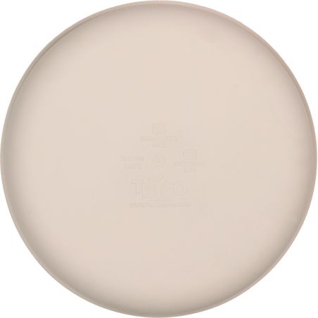 TRYCO Silikónový tanierik okrúhly, Sand