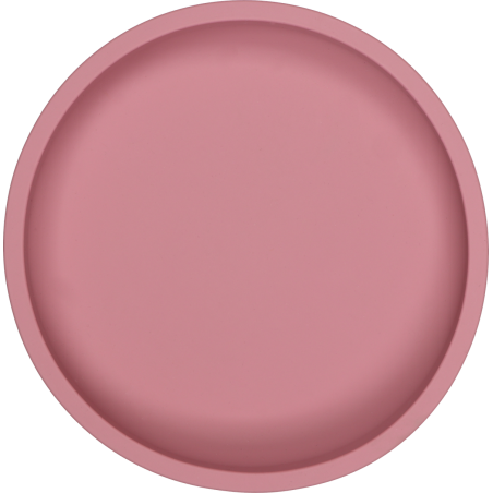 TRYCO Silicone Plate, Dusty Rose
