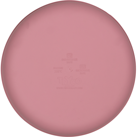 TRYCO Silicone Plate, Dusty Rose