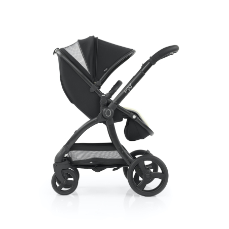 BabyStyle Egg2 kočík, JUST BLACK / Black mat 2022 - Špeciálna Edícia