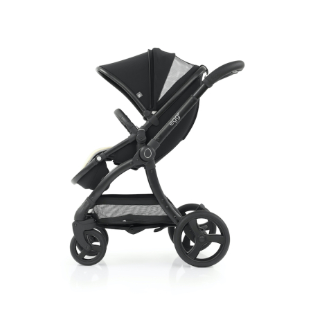 BabyStyle Egg2 kočík, JUST BLACK / Black mat 2022 - Špeciálna Edícia