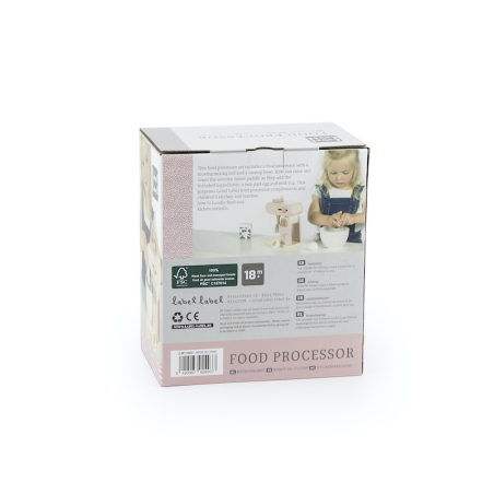 Label Label Foodprocessor Pink