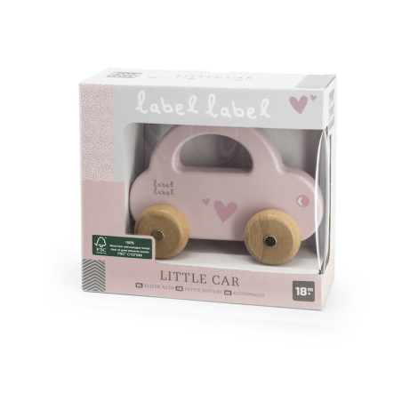 Label Label Little Car Pink