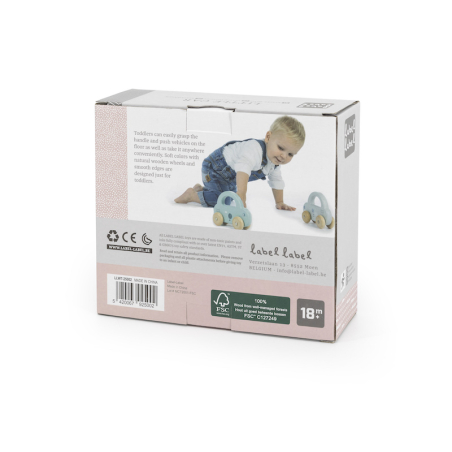 Label Label Little Car Pink