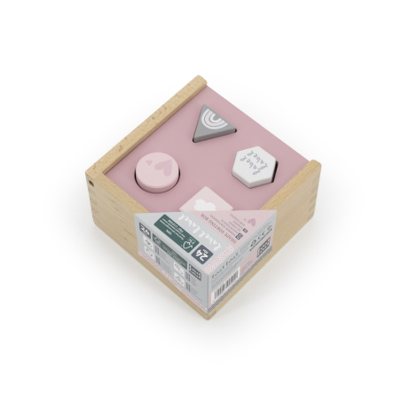 Label Label Vkladačka tvarov, ružová