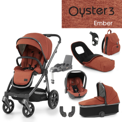 copy of BabyStyle Oyster 3 základní set 4 v 1 - Truffle + podložka ZDARMA