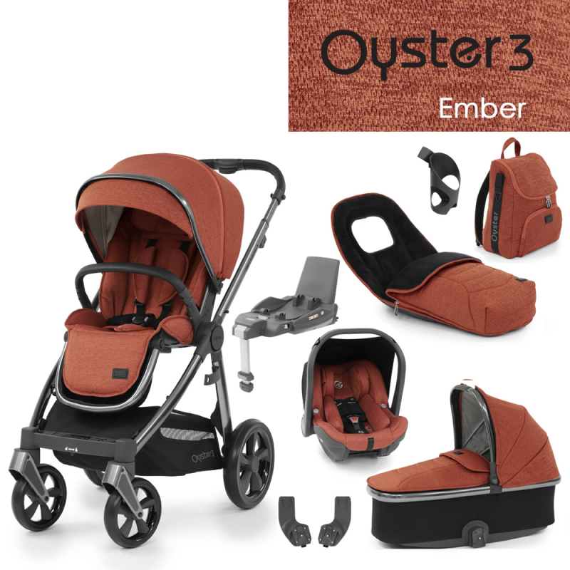 copy of BabyStyle Oyster 3 základní set 4 v 1 - Truffle + podložka ZDARMA