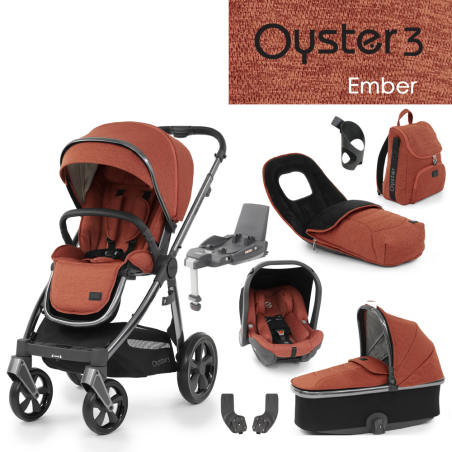 copy of BabyStyle Oyster 3 základní set 4 v 1 - Truffle + podložka ZDARMA