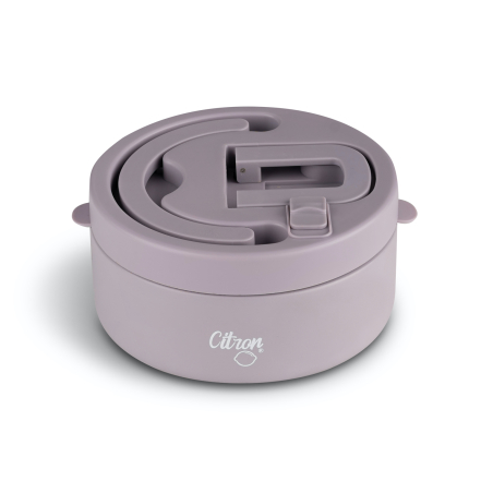 Citron Stainless Steel Food Jar 400ml - Purple
