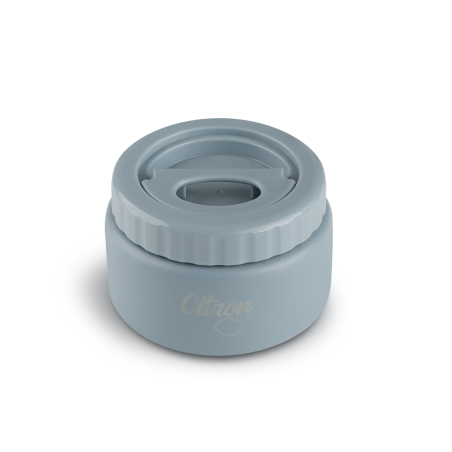 Citron Stainless Steel Food Jar 250 ml - Dusty Blue