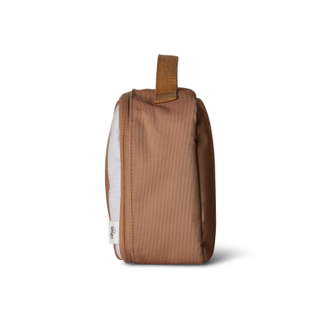 Citron Thermal Square Lunch Bag - Caramel