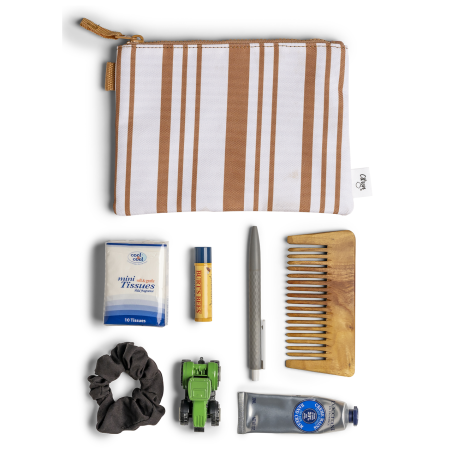 Citron Puzdro na zips - Caramel