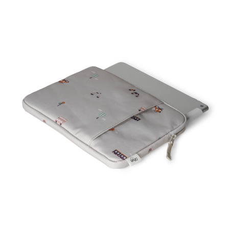 Citron iPad Sleeve with zipper - Vehicles