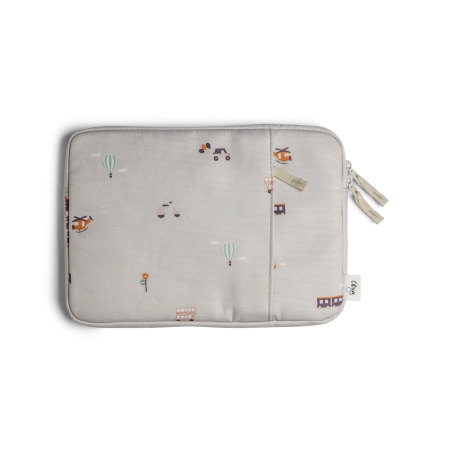 Citron iPad Sleeve with zipper - Vehicles